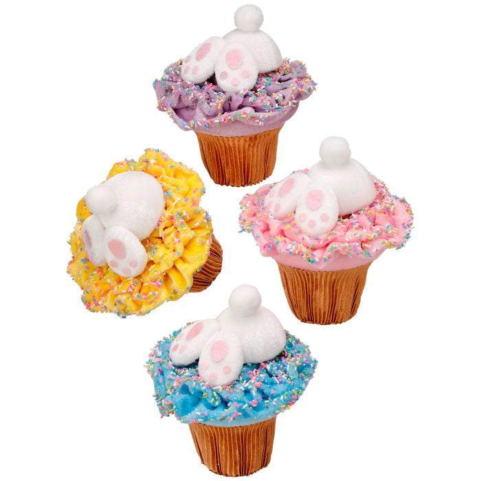Cupcake Patitas Conejo Set 4 Color Mult De  0 X  0 X 14 X 0 Cm