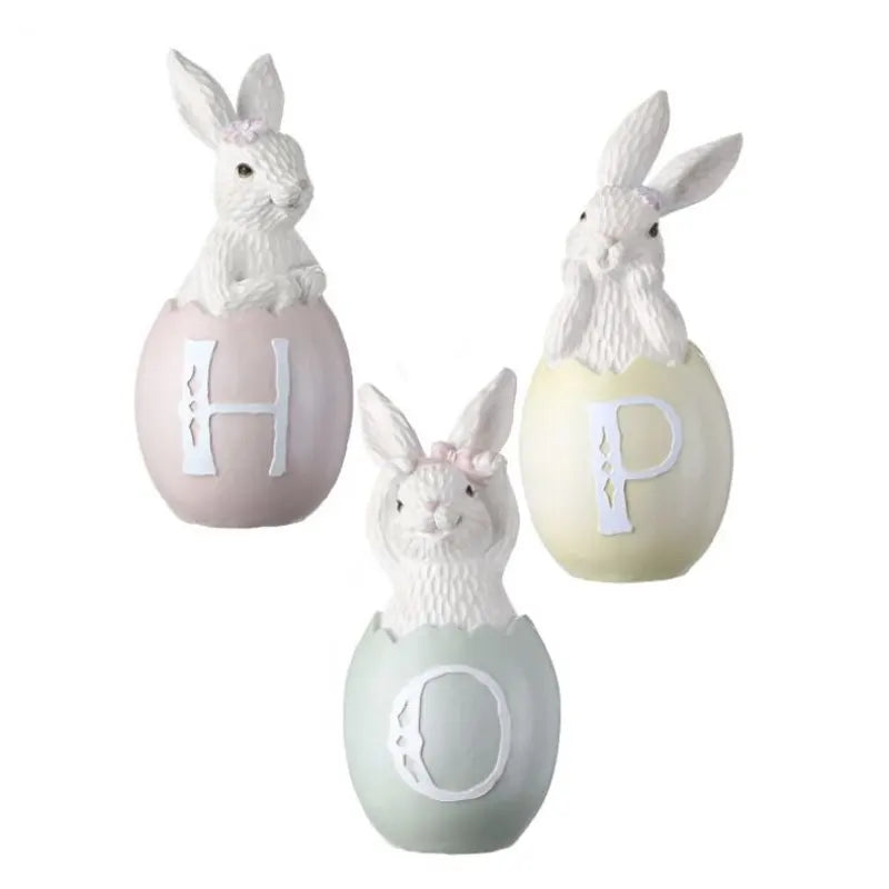 Conejitos Hop - Set 3 Color Multicolor De 20 Cm