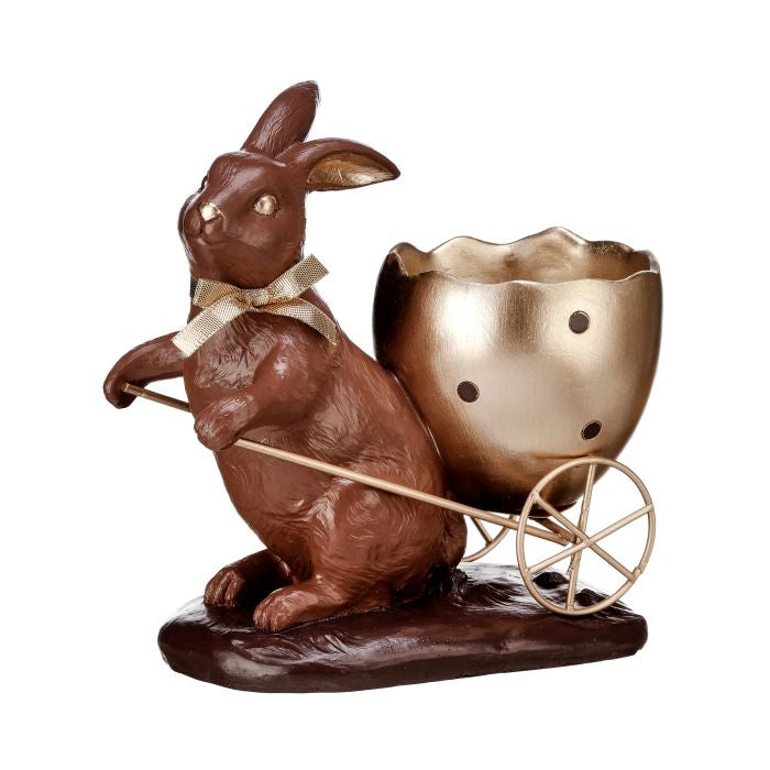 Conejo Huevo Carrito Color Chog De  0 X  0 X 15 X 0 Cm