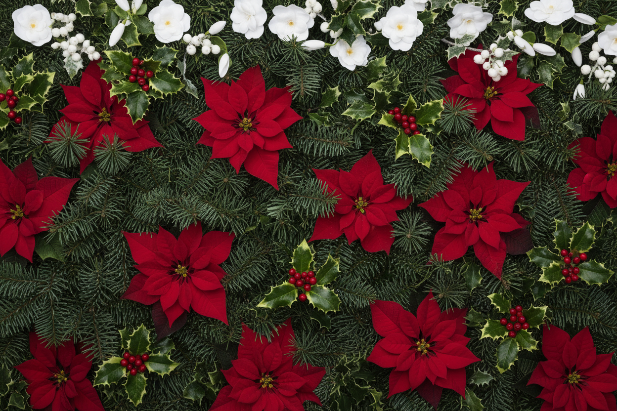 Flores y Ramas Navidad