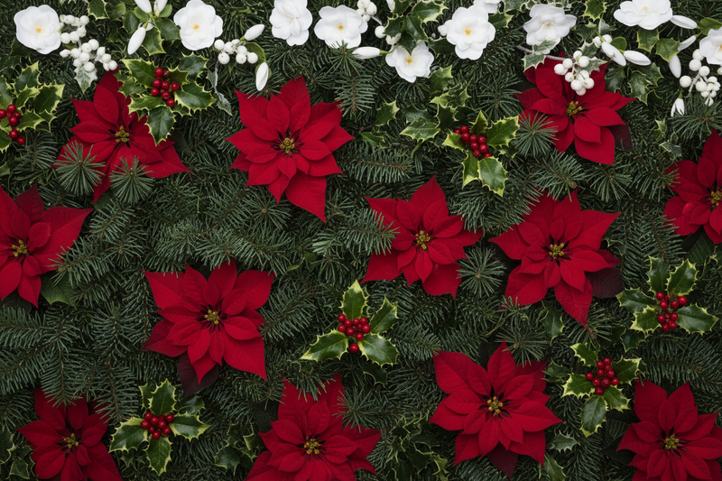 Flores y Ramas Navidad