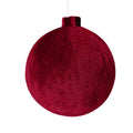 Bambalina Drapeada color vinotinto de  12 x  0 x 0 x 0 cm