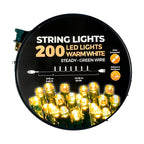 Luces Led Cálidas 200 Bombillos color amarillo de  0 x  12.84 x 0 x 0 cm
