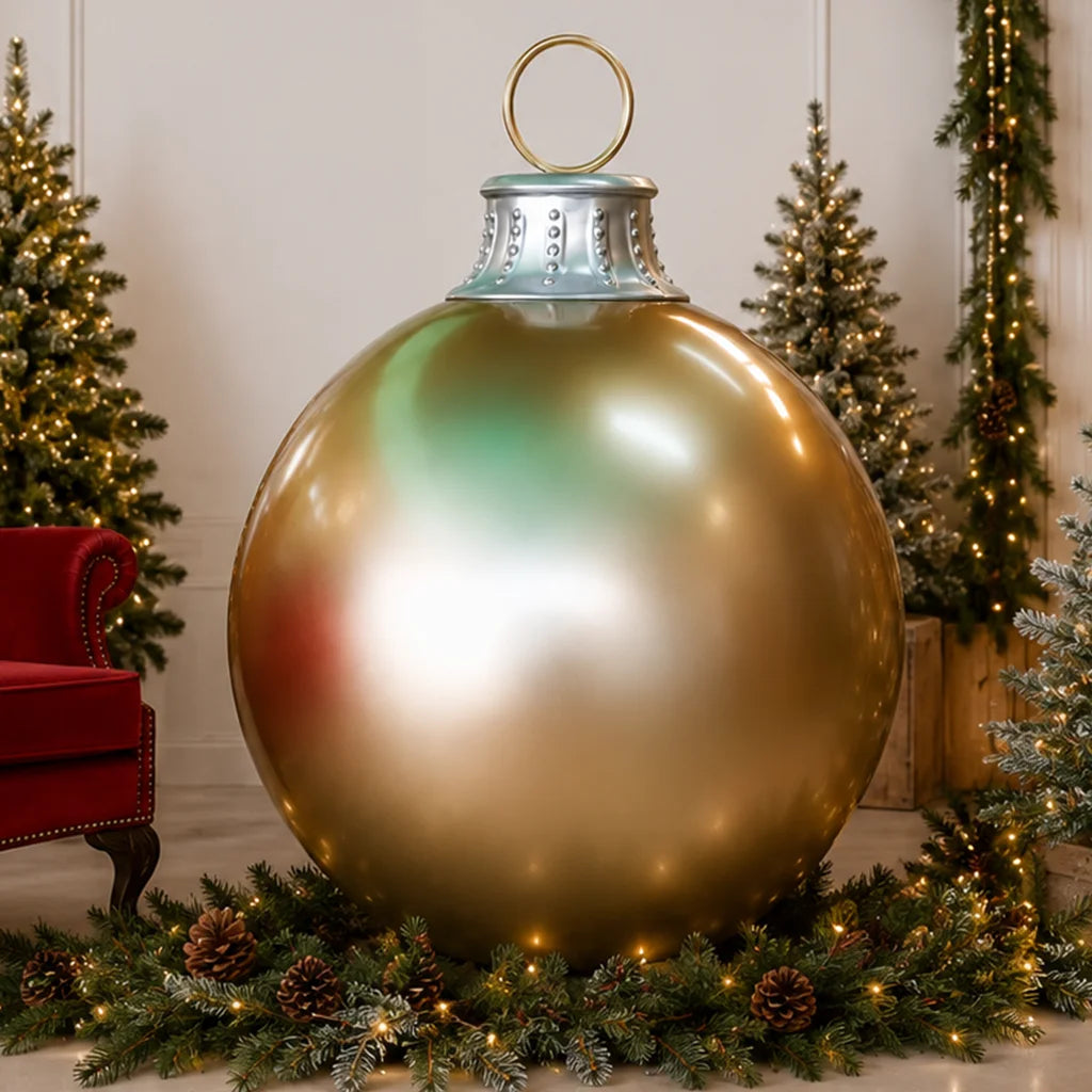 Bambalina Esfera Gigante con Soporte Metálico 111cm