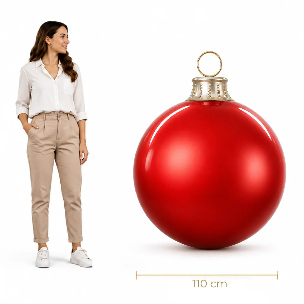 Bambalina Esfera Gigante con Soporte Metálico 111cm