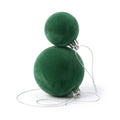 Bambalina Flocada color verde de  20 x  0 x 0 x 0 cm