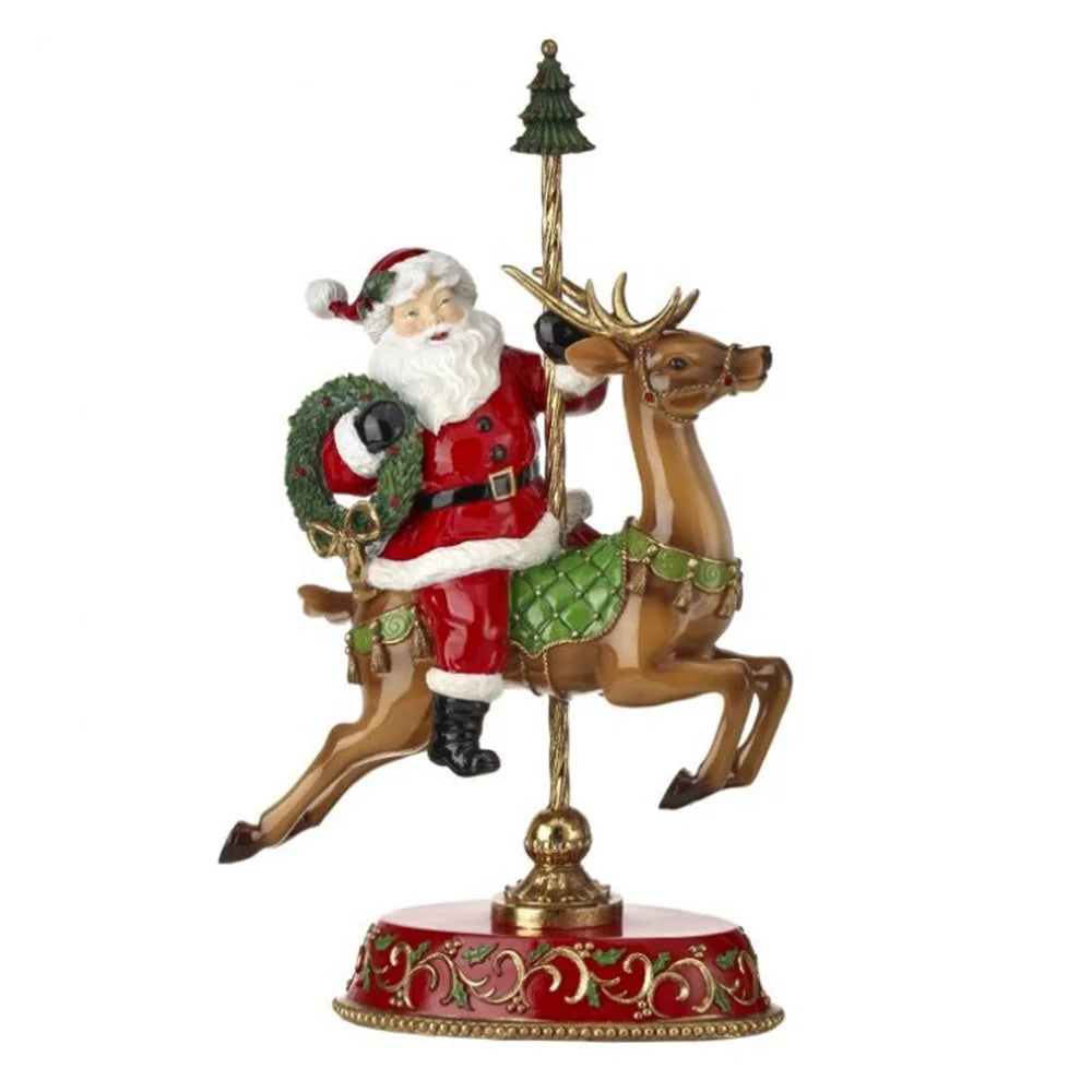 Santa Carrusel color multicolor de  x 46 cm
