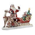 Santa Trineo led color multicolor de  0 x  38 x 0 x 0 cm