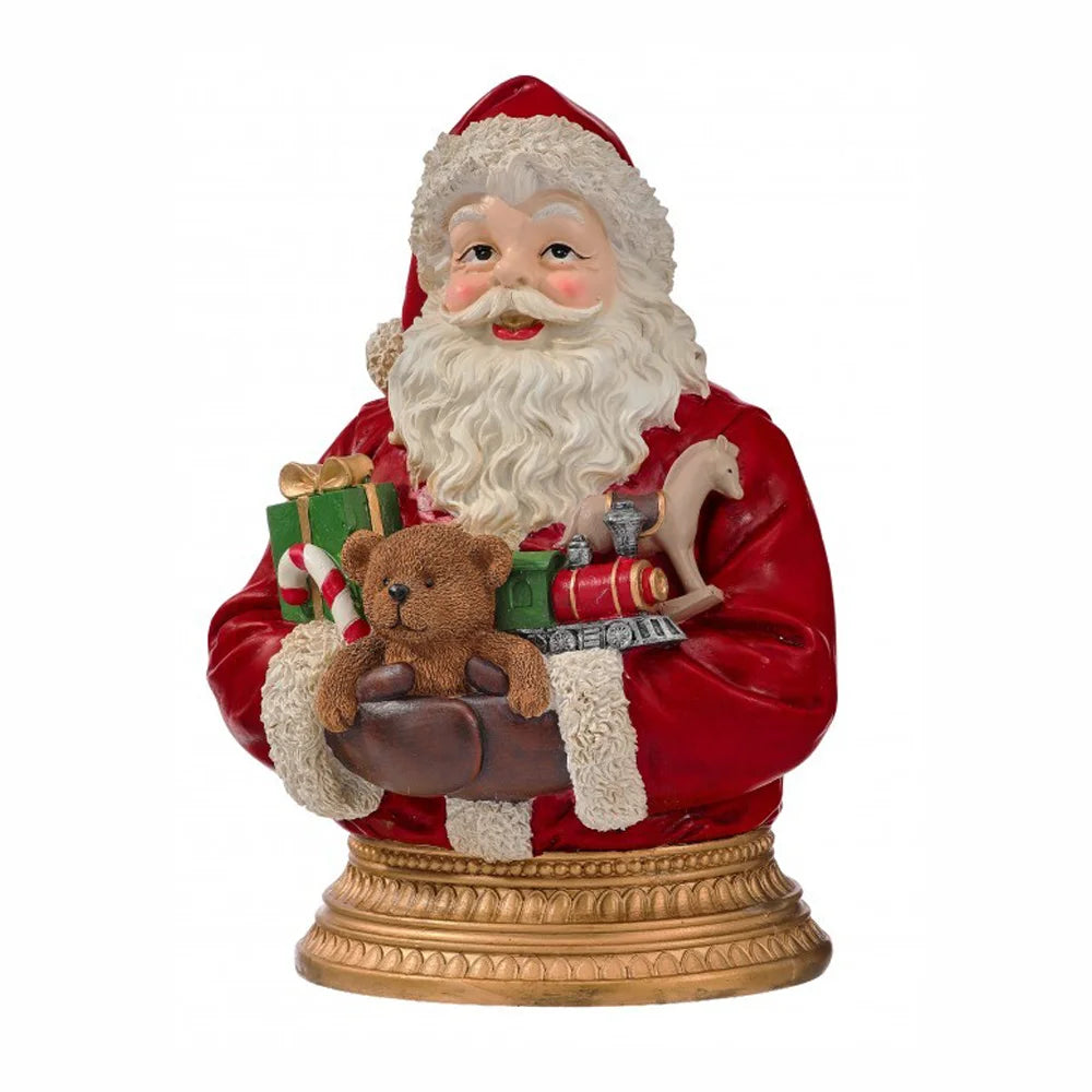 Busto Santa Regalo color multicolor de  0 x  0 x 31 x 0 cm