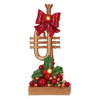Trompeta Figura Navideña de Interior 28cm