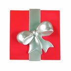 Caja de Regalo Navideña Decorativa con Moño 42cm