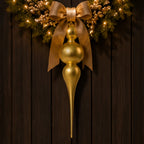 Finial Cono Navideño Figura Colgante 91cm