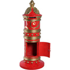 Buzón de Santa Claus Navideño Figura Decorativa 166cm
