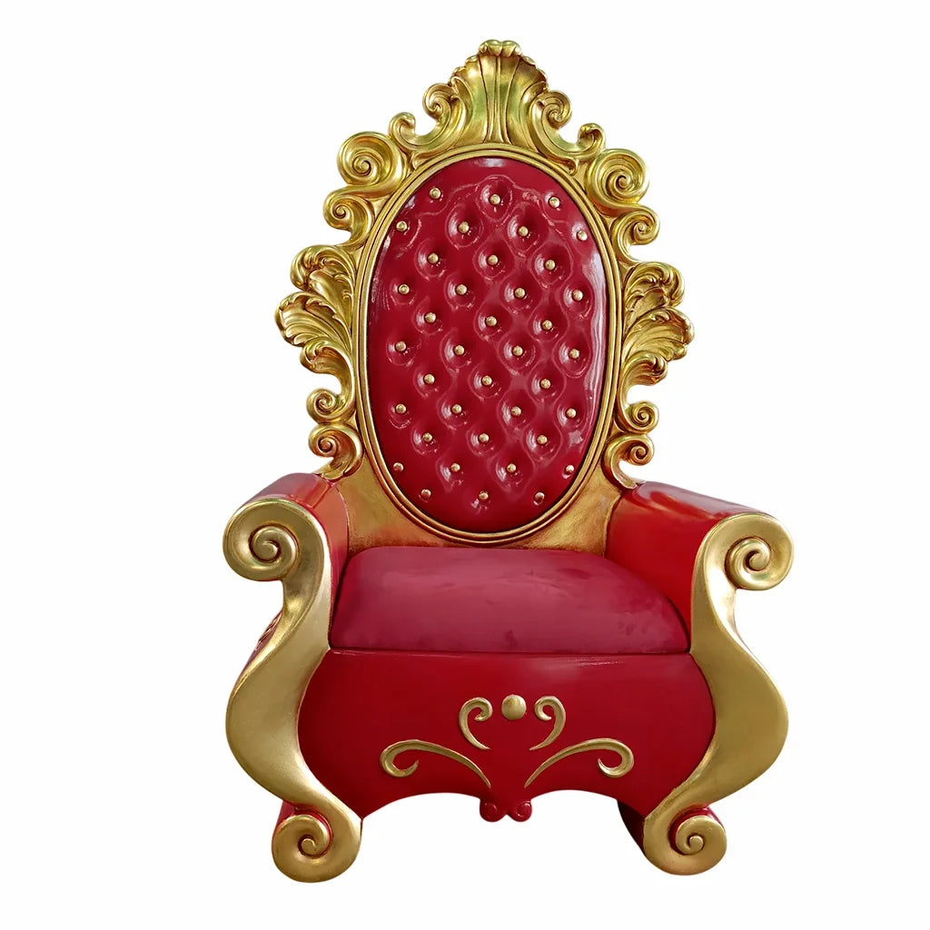 Trono de Santa Claus Navideño Figura Decorativa 104cm