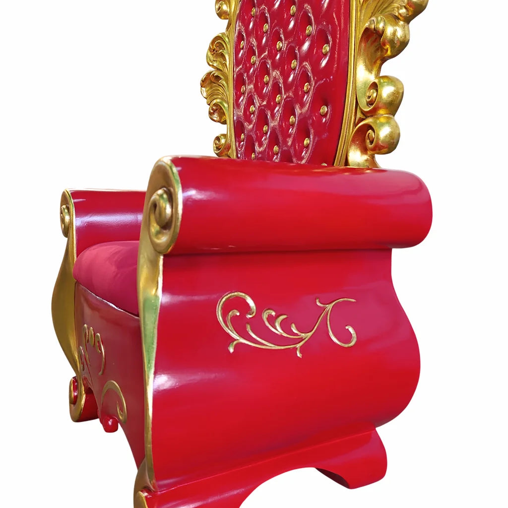 Trono de Santa Claus Navideño Figura Decorativa 104cm