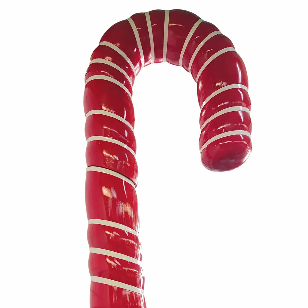 Bastón de Caramelo Gigante 3.5 Metros Figura Exterior