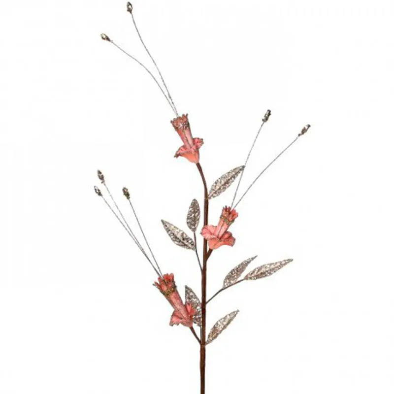 Rama Floral Champagne- Rosado 64 Cm