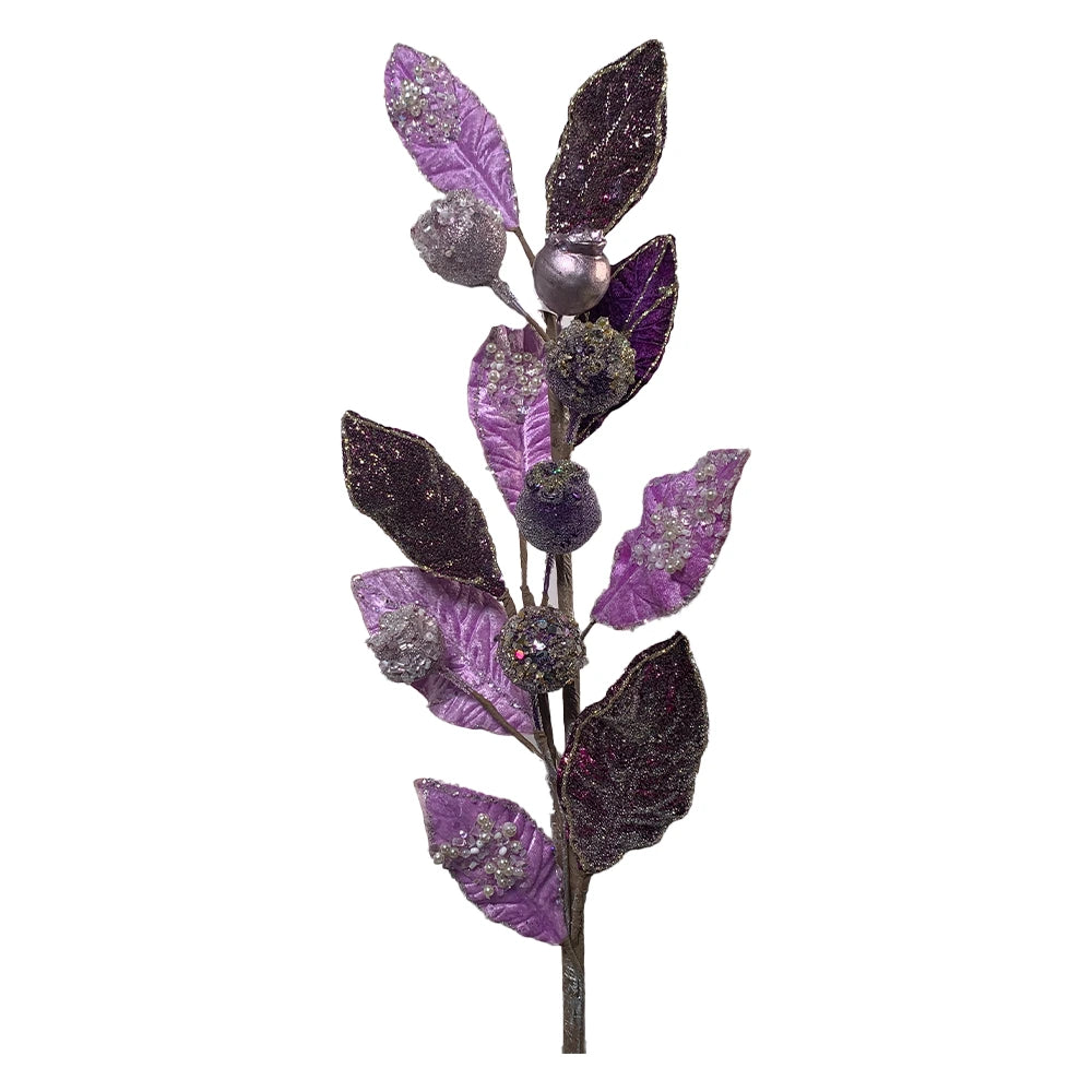 Hojas Terciopelo Brillante