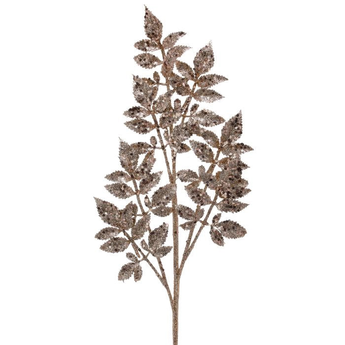 Follaje Hojas Sequin