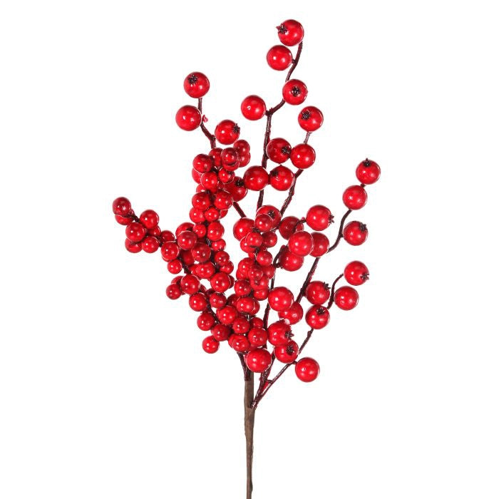 Follaje Cherry Mix Color Rojo De 38 Cm