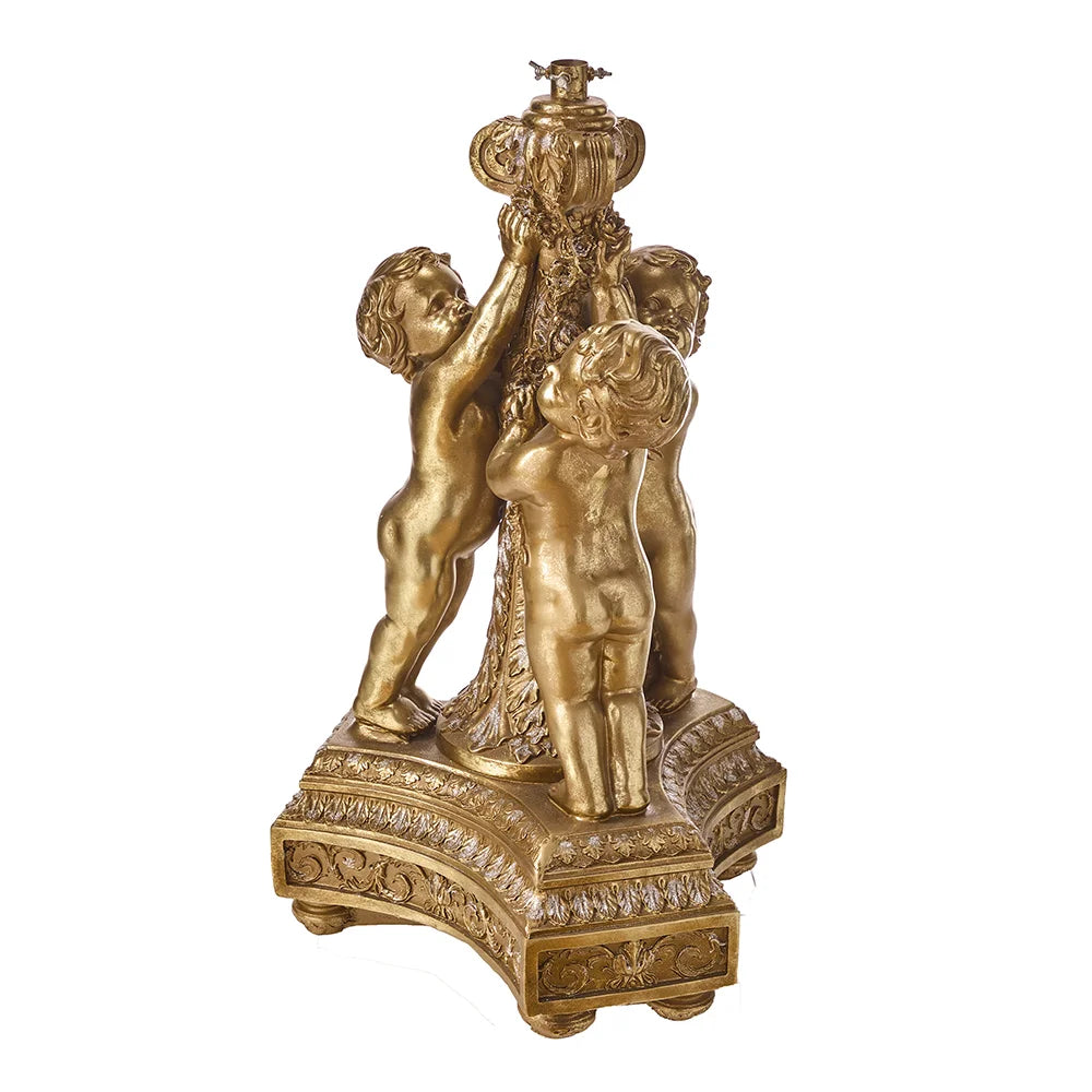 Base para árbol Cherub color dorado de  0 x  0 x 102 x 0 cm