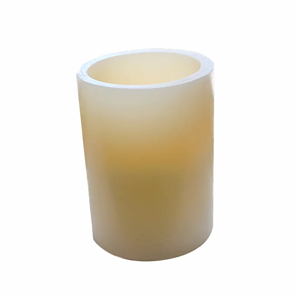 Velas Led  color blanco de  x 10 cm