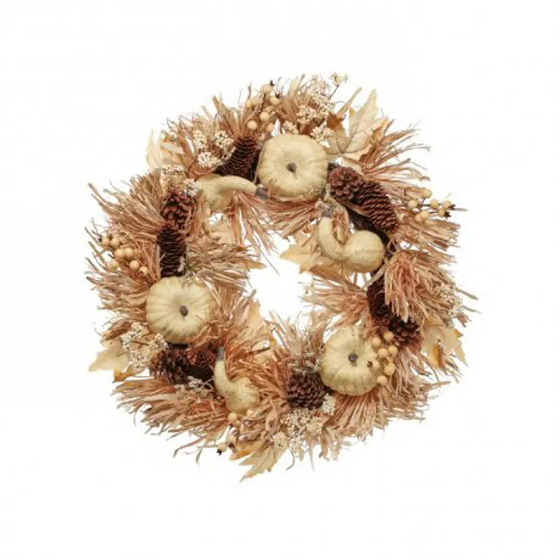 Bundle Corona Calabaza Artificial Alta Calidad
