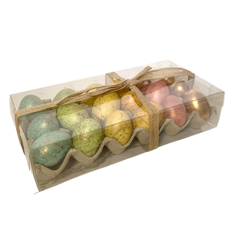 Huevos De Pascua - Set 18 Color Multicolor De 31 Cm