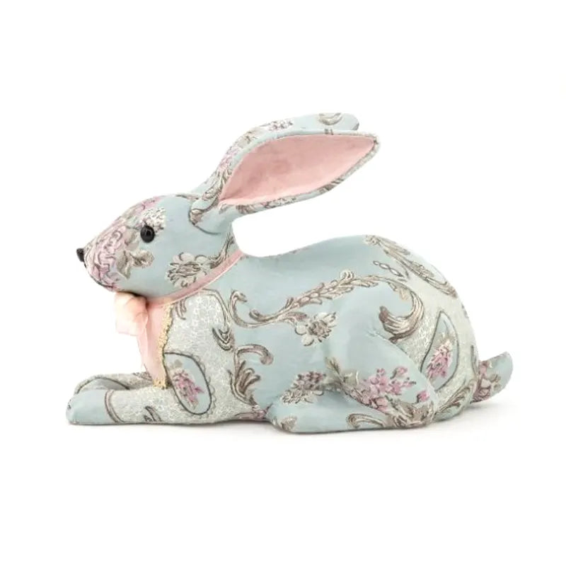 Conejo Velvet Color Azul Cielo De 41 Cm