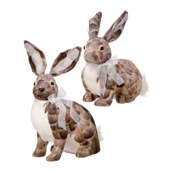 Conejos Plumas Set 2 Color Nabr De  0 X  0 X 33 X 0 Cm