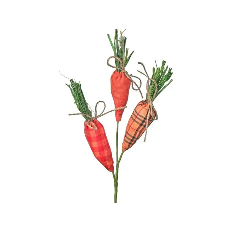 Follaje Zanahoria Color Anaranjado De 40.6cm