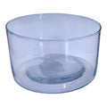 Cilindro color transparente de  12 x  7 x 0 x 0 cm