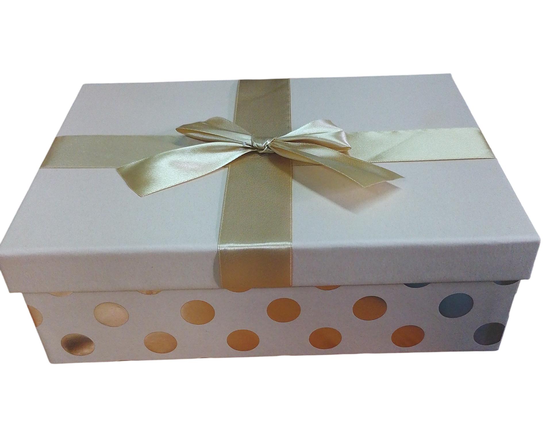 Caja Puntos  rectangular color beige de  0 x  29 x 9 x 21 cm