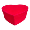 Caja Velvet Corazón color rojo de  0 x  22 x 9 x 19 cm