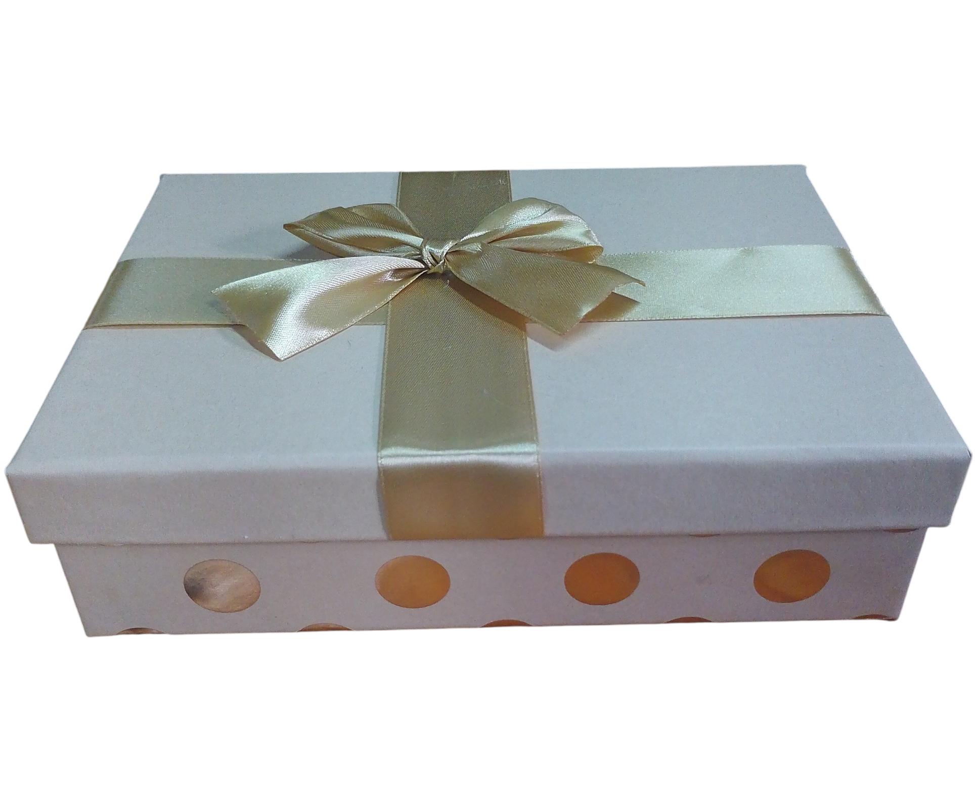 Caja Puntos  rectangular color beige de  0 x  23 x 6 x 17 cm
