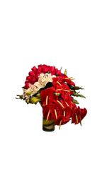 Arreglo Floral – Orquídeas, Lirios y Anturios Premium