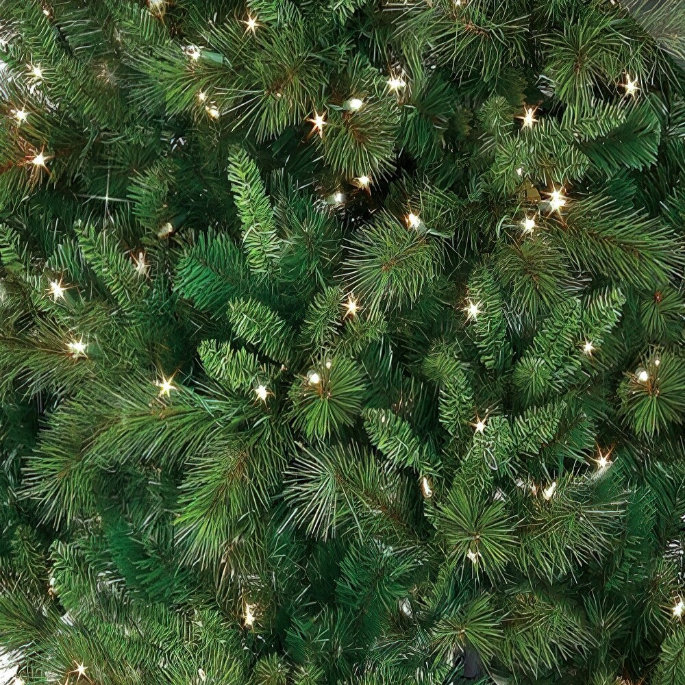 Árbol de Navidad Delgado Slim Bélgico con Luces LED | Arbolito Navideño Angosto Iluminado