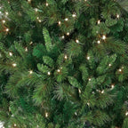 Árbol de Navidad Delgado Slim Bélgico con Luces LED | Arbolito Navideño Angosto Iluminado