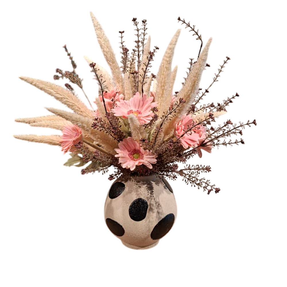 Set Floral Artificial con Florero