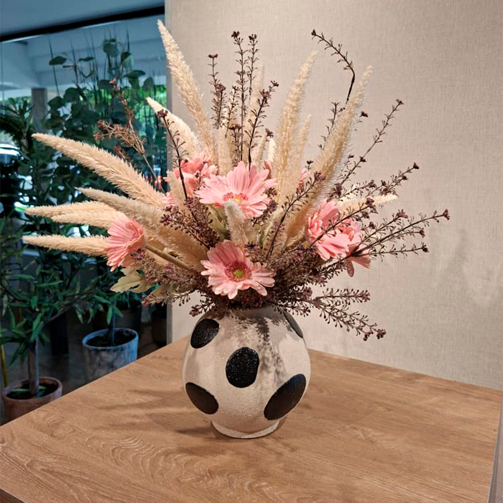 Set Floral Artificial con Florero