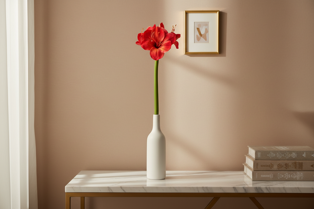 Amarilis Roja ambiente