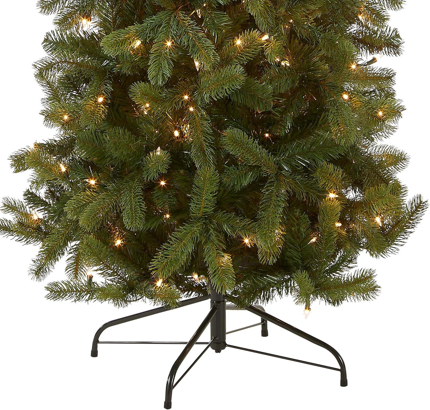 Árbol de Navidad Slim con Luces Cálidas LED 366cm