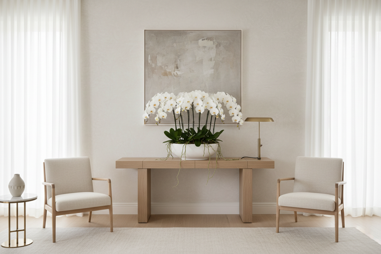 Elegancia atemporal con orquídeas