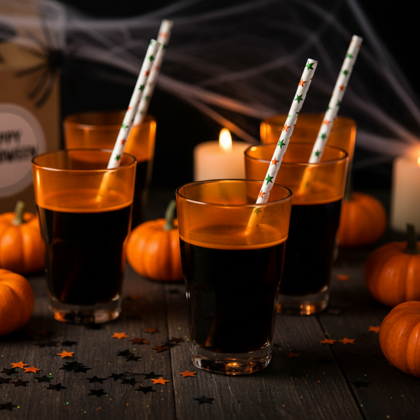 Foto Ambiente — Mesa Halloween Estrellas pitillo sorbete pajita