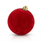 Foto principal con una sola bambalina flocada roja