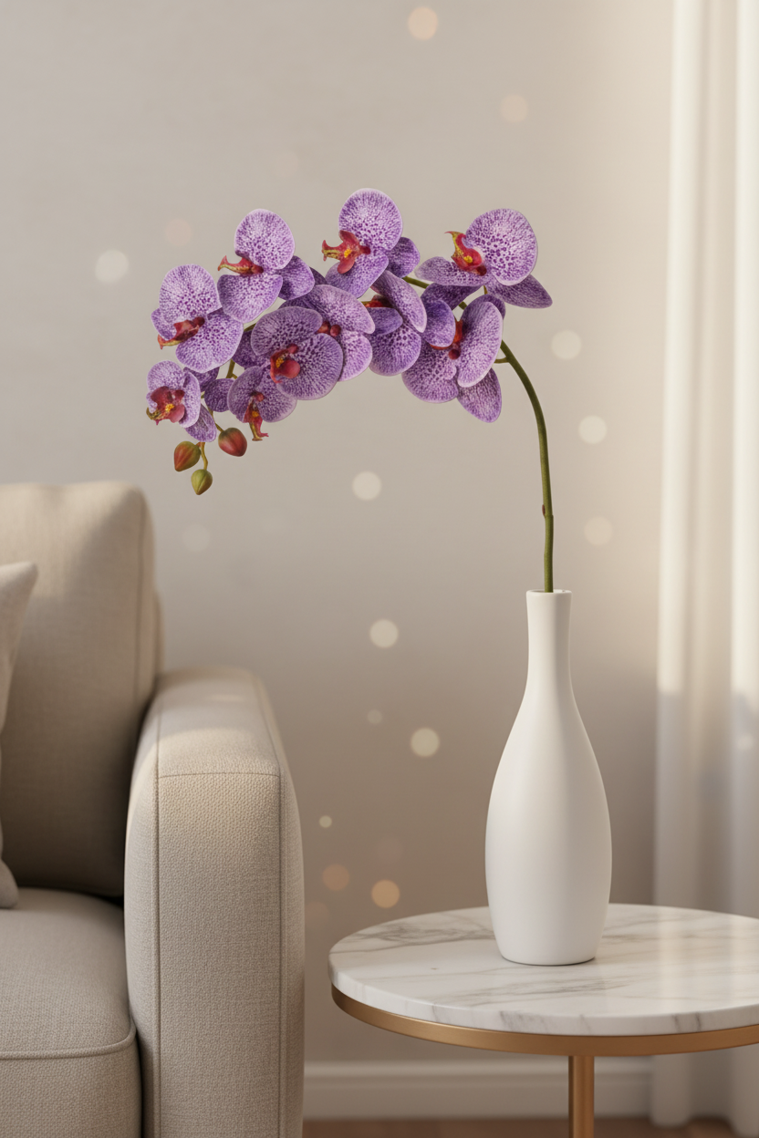 Orquídea Phalaenopsis Púrpura Ambiente