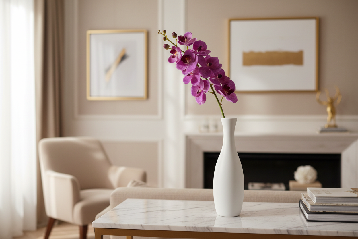Orquídea Vanda Morada ambiente
