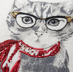 textura cojin gato