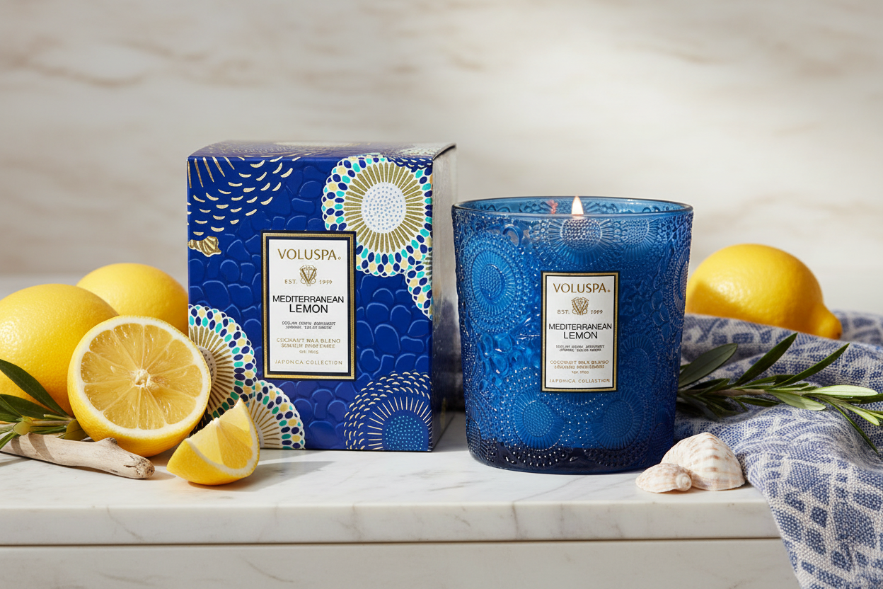 Vela Voluspa Mediterranean Lemon - lifestyle